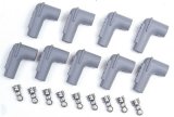 MSD Replacement Spark Plug Wire Boot and Terminal Kits 8850 Distributor Boots, Gray, HEI, 90 Degree Boots, Set of 9 thumbnail 2