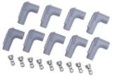 MSD Replacement Spark Plug Wire Boot and Terminal Kits 8850 Distributor Boots, Gray, HEI, 90 Degree Boots, Set of 9 thumbnail 3