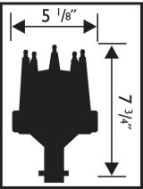 MSD Pro-Billet Distributors 8563 Distributor, Pro-Billet, Magnetic Trigger, Mechanical Advance, Pontiac, 326-455, Each thumbnail 2