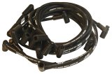 MSD Street Fire Spark Plug Wire Sets 5566 Wires, Fire, 8.0mm, Black, 90 Degree Boots, Chevy, Small Block, Set thumbnail 2