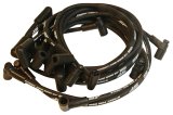 MSD Street Fire Spark Plug Wire Sets 5566 Wires, Fire, 8.0mm, Black, 90 Degree Boots, Chevy, Small Block, Set thumbnail 4