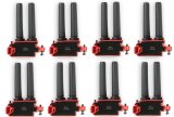 MSD Blaster OEM Replacement Coils 82558 Ignition Coil, Blaster, Coil Pack Style, Square, Red, Chrysler, Dodge, Jeep, 5.7, 6.1L, Set of 8 thumbnail 1