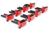 MSD Blaster OEM Replacement Coils 82558 Ignition Coil, Blaster, Coil Pack Style, Square, Red, Chrysler, Dodge, Jeep, 5.7, 6.1L, Set of 8 thumbnail 3