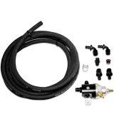 MSD Atomic EFI Fuel Return Line Kits 2922 Line, EFI, Rubber Hose, 3/8 in. Diameter, 15 ft. Length, Regulator, Kit thumbnail 3