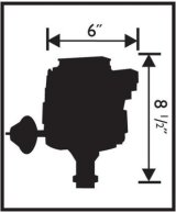 MSD Pro-Billet HEI Distributors 8365 Distributor, HEI, Vacuum Pickup, Vacuum Advance, Adjustable Rev-Limit, Chevy, Big/Small Block, Each thumbnail 3