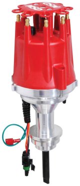 MSD Digital E-Curve Pro Billet Distributors 8504 Distributor, E-Curve, Pro-Billet, Magnetic Pickup, Electronic, Vacuum Advance, Chrysler, Small Block thumbnail 3