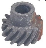 MSD Iron Distributor Gears 85812 Gear, Melonized, with Roll Pin, .531 in. Dia. Shaft, Ford, 351C, 351M, 400, 429, 460, 332-428 FE, Each thumbnail 3