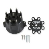 MSD Replacement Distributor Caps 84333 Cap, Male/HEI-Style, Black, Clamp-Down, GM/MSD, Billet, Pro-Billet, V8, Each thumbnail 5