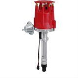 MSD Pro-Billet Street Distributors 8361 Distributor, Street, Magnetic Pickup, Vacuum Advance, Melonized QPQ Coated Gear, Chevy, Big/Small Block, Each thumbnail 1