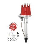 MSD Pro-Billet Street Distributors 8361 Distributor, Street, Magnetic Pickup, Vacuum Advance, Melonized QPQ Coated Gear, Chevy, Big/Small Block, Each thumbnail 4