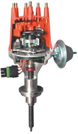 MSD Pro-Billet Ready-to-Run Distributors 8360 Distributor, Ready-to-Run, Magnetic Pickup, Vacuum Advance, Chevy, Big/Small Block, Each thumbnail 4