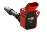 MSD Blaster OEM Replacement Coils 87164 Ignition Coil, Blaster, Coil Pack Style, Square, Red, Audi, Volkswagen, L4, Set of 4 thumbnail 2