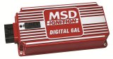 MSD Digital 6AL Ignition Controllers 6425 Box, 6AL, CD, with Rev Limiter, Red, Each thumbnail 1