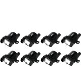 MSD Street Fire Coils 55098 Ignition Coil, Fire, Coil Pack, Black, Buick, Chevy, GMC, Set of 8 thumbnail 5