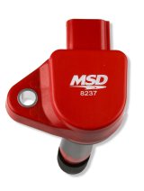 MSD Blaster OEM Replacement Coils 82376 Ignition Coil, Blaster, Coil Pack Style, Red, for use on Acura®, for use on Honda®, V6, Set of 6 thumbnail 3