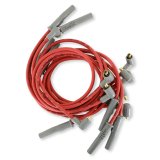 MSD 8.5mm Super Conductor Spark Plug Wire Sets 31379 Wires, Conductor, Spiral Core, 8.5mm, Red, Multi-Angle Boots, Chevy, GMC, Big Block, V8, Set thumbnail 5