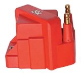 MSD Blaster OEM Replacement Coils 8224 Ignition Coil, DIS Performance Replacement, E-Core, Square, Epoxy, Red, 40,000 V, GM, Each thumbnail 4