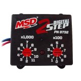 MSD Digital 2-Step Rev Controllers 8732 Multi-Step RPM Selector, 2-Step, Digital, Plastic, Black, Each thumbnail 2