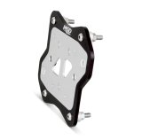 MSD Coil Brackets 82181 Ignition Brackets, Remote Mount, Rectangular, Billet Aluminum, Black/Silver, Universal, Each thumbnail 2
