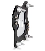 MSD Coil Brackets 82181 Ignition Brackets, Remote Mount, Rectangular, Billet Aluminum, Black/Silver, Universal, Each thumbnail 7