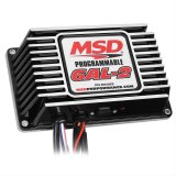MSD Programmable Digital 6AL-2 Ignition Boxes 65303 Boxes, Boxes, Capacitive Discharge, Digital, Rev Limiter, One-stage Timing Retard, 12 - 18 V, Black, Each thumbnail 1