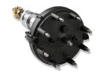 MSD Pro-Billet Crank Trigger Distributors 83795 Distributor, Trigger, Male/HEI, Bronze Gear, Standard Rotation, Black Cap, Billet Aluminum Housing, Natural, Ford, Each thumbnail 3