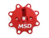 MSD Pro-Billet Front Drive Distributors 85101 Distributors, Drive, Hall Effect Trigger, Male/HEI, Mechanical Advance, Red Cap, Chevrolet, Small Block, Each thumbnail 5