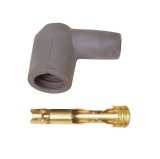 MSD Replacement Boots 3331 Coil Wire Boot and Terminal, Socket, 90 Degree Boots, 8.0-8.5mm, Each thumbnail 3