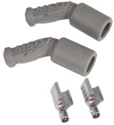 MSD Replacement Boots 3304 Coil Boot and Terminal Kit, 45 Degree, Chevy, LS, Pair thumbnail 3