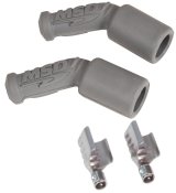 MSD Replacement Boots 3304 Coil Boot and Terminal Kit, 45 Degree, Chevy, LS, Pair thumbnail 5