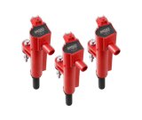 MSD Blaster OEM Replacement Coils 827376 Ignition Coils, Blaster, Coil Pack, Epoxy, Red, Dodge, Ram, Jeep, Mitsubishi, Set of 3 thumbnail 8