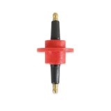 MSD Firewall Feed-Thrus 8211 Feed-Thru, Coil Wire, Rynite, Red/Black, Male HEI Post, 1.0 in. Hole Required, Each thumbnail 4
