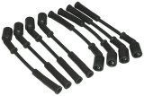 MSD Street Fire Spark Plug Wire Sets 5574 Sets, Fire, Assembled, Coil Pack Terminal Ends, Spiral Core, Black, 8.00mm Diameter, Chevrolet, GMC, 4.8L, 5.3L, 6.0L, Set thumbnail 6