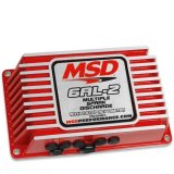 MSD 6AL-2 Ignition Boxes 6421 Box, 6AL-2, Digital CD, with Rev Limiter, Red, Each thumbnail 6