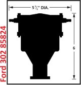 MSD Pro-Billet Flat-Top Distributors 85824 Distributor, Pro-Billet, Carb Cap, Magnetic Trigger, Mechanical Advance, Steel Gear, Ford, Small Block, Each thumbnail 4
