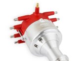 MSD Pro-Billet Flat-Top Distributors 85824 Distributor, Pro-Billet, Carb Cap, Magnetic Trigger, Mechanical Advance, Steel Gear, Ford, Small Block, Each thumbnail 6
