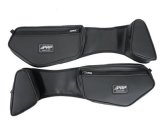 PRP Seats Commander Door Bags with Knee Pads E111-210 Powersports Cargo Carrier, Stock Bag and Pad, Front, Driver/Passenger, Vinyl, Black, Can-Am, Pair thumbnail 1