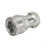 Aeroquip Quick-Disconnect Couplings FBM3113 Coupling, Quick Disconnect Radiator, Cooling Refill, Female 1/2", Steel, Each thumbnail 3