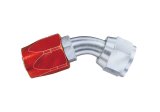 Aeroquip Reusable Hose Ends FBM1021 Fitting, End, AQP Hose, 45 Degree, -4 AN to Female -4 AN, Steel, Red, Each thumbnail 2
