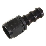Aeroquip Socketless Hose Ends FBL1514 Fitting, End, AQP Socketless, Straight, -10 AN Barb to Female -10 AN, Aluminum, Black Anodized, Each thumbnail 1
