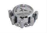 American Force Dually Wheel Center Caps AFX305 2" ABS Cap Chrome Each (8x6.5,8x170,8x180)(1LBS) thumbnail 1
