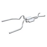 Pypes Street Pro Exhaust Systems SFM03S System, Pro, Header-Back, Stainless Steel, Natural, X-Pipe, Ford, Kit thumbnail 3