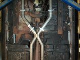 Pypes No-Muffler Exhaust Systems SGF11 Exhaust, No-Muffler, Header-Back, Stainless Steel, X-Pipe, Chevy, Pontiac, V8, Kit thumbnail 2