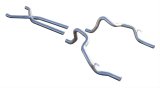 Pypes No-Muffler Exhaust Systems SGF11 Exhaust, No-Muffler, Header-Back, Stainless Steel, X-Pipe, Chevy, Pontiac, V8, Kit thumbnail 4