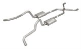 Pypes No-Muffler Exhaust Systems SGC16 System, No-Muffler, Crossmenber-Back, X-Pipe, Stainless Steel, Chevy, V8, Kit thumbnail 1