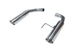 Pypes Pype Bomb Exhaust Systems SFM91MS Systems, Bomb, Rear Axle-back, Dual, Stainless Steel, Natural, Split Rear Exit, Ford, Mustang, Kit thumbnail 1