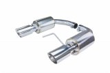 Pypes Street Pro Exhaust Systems SFM92MS System, Pro, Rear Axle-Back, 304 Stainless Steel, Natural, Rear Exit, Ford, Mustang, Kit thumbnail 1