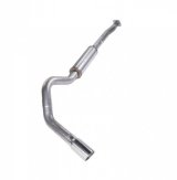 Pypes Converter-Back Exhaust Systems SFT22V System, Cat-back, Single, Stainless Steel, Natural, Polished Tip, Ford, 2.7, 3.5L, Kit thumbnail 6