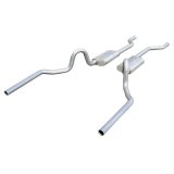Pypes Race Pro Dual Exhaust Systems SGA30R System, Pro, Header-Back, Stainless Steel, Natural, Buick, Chevy, Oldsmobile, Pontiac, V8, Kit thumbnail 2