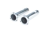 Pypes Stainless Steel Collector Reducers with 2.5 Inch Outlet PVR16S Header Reducers, 3-Bolt Flange, 3 in. Inlet, in. Outlet, Steel, Polished, Pair thumbnail 1